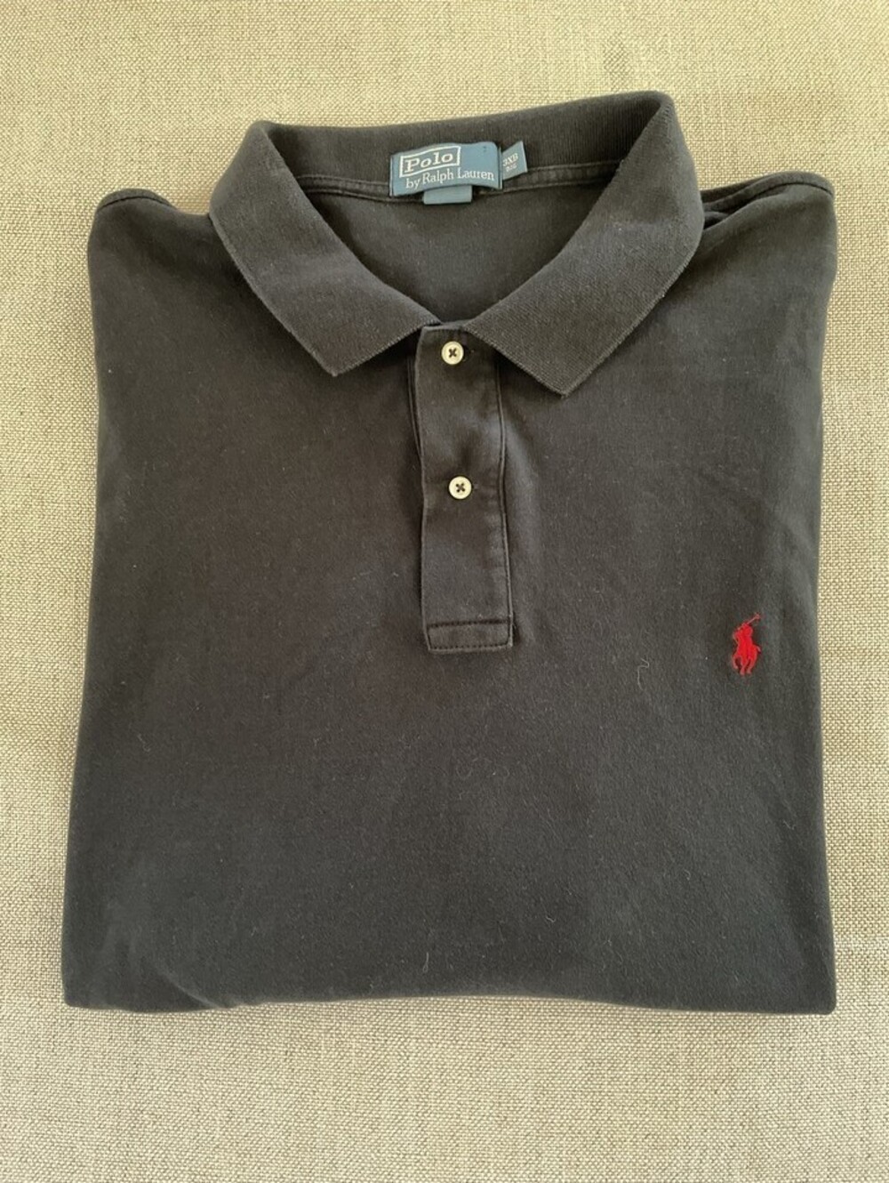 Polo by Ralph Lauren Vintage Pique Knit Shirt 3XB 56